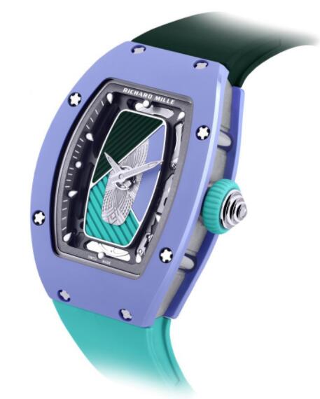 Review Richard Mille RM 07-01 Automatic Coloured Ceramics Pastel Blue Replica Watch
